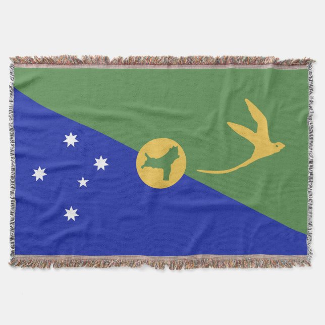 Manta Bandera de la isla de los navidades (Anverso)