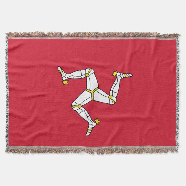 Manta Bandera de la Isla de Man (Anverso)