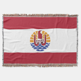 Manta Bandera de la Polinesia Francesa