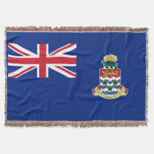 Bandera de las Islas Caimán en territorio británic