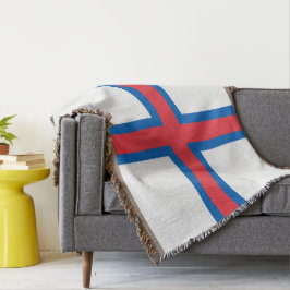 Manta Bandera de las Islas Feroe