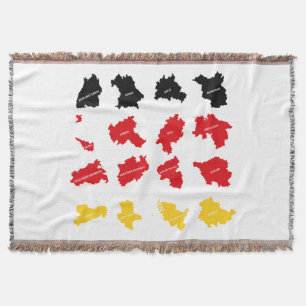 Manta Bandera de los Estados alemanes