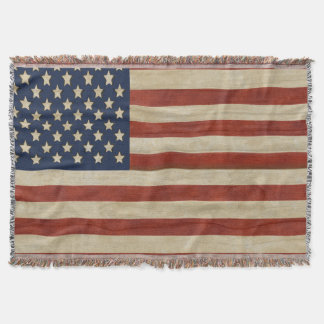 Manta Bandera de los Estados Unidos de América vintage