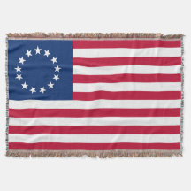 Bandera de los Estados Unidos de Betsy Ross circa 