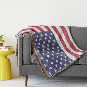 Manta Bandera de los Estados Unidos Patriótica Norteamer