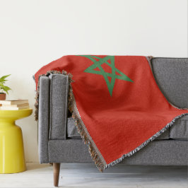 Manta Bandera de Marruecos