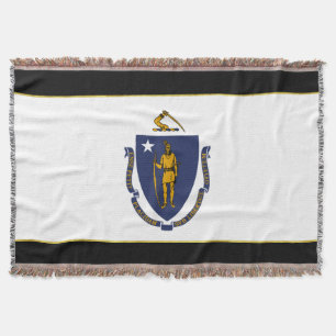 Manta Bandera de Massachusetts