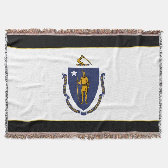 Manta Bandera de Massachusetts (Anverso)