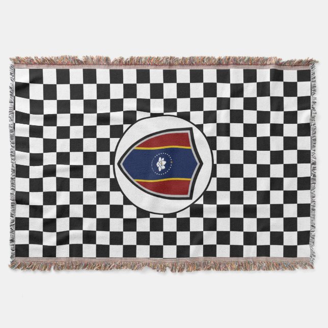 Manta Bandera de Misisipi (Anverso)