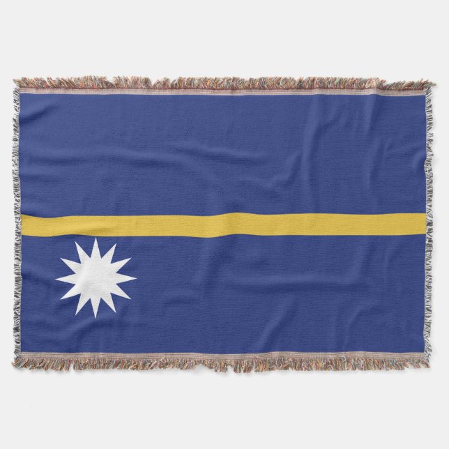 Manta Bandera de Nauru (Anverso)