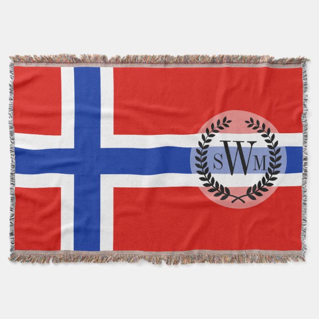 Manta Bandera de Noruega (Anverso)