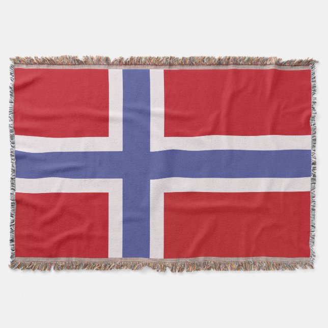 Manta Bandera de Noruega (Anverso)