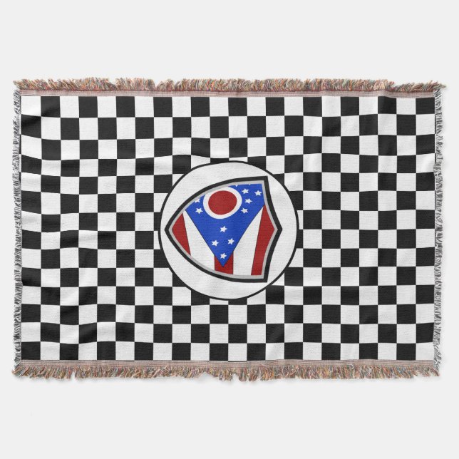 Manta Bandera de Ohio (Anverso)