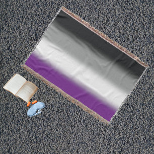 Manta Bandera de Orgullo Asexual Gradiente - Bandera ACE