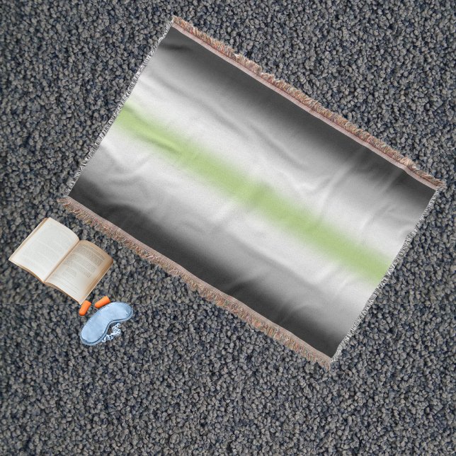 Manta Bandera de Orgullo de Agénero Gradiente (Subido por el creador)