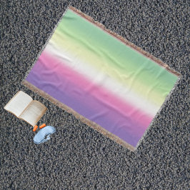 Manta Bandera de Orgullo de degradado de género de géner