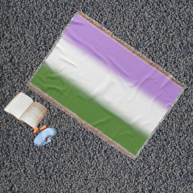 Manta Bandera de orgullo Genderqueer Gradiente – Bandera (Subido por el creador)