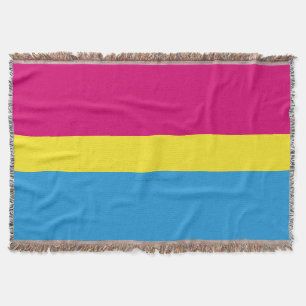 Manta bandera de orgullo pansexual SlipperyJoe rosa ámba