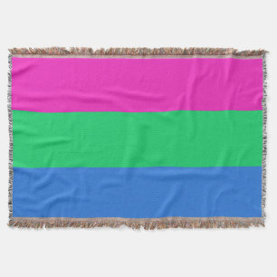 Manta Bandera de orgullo polissexual
