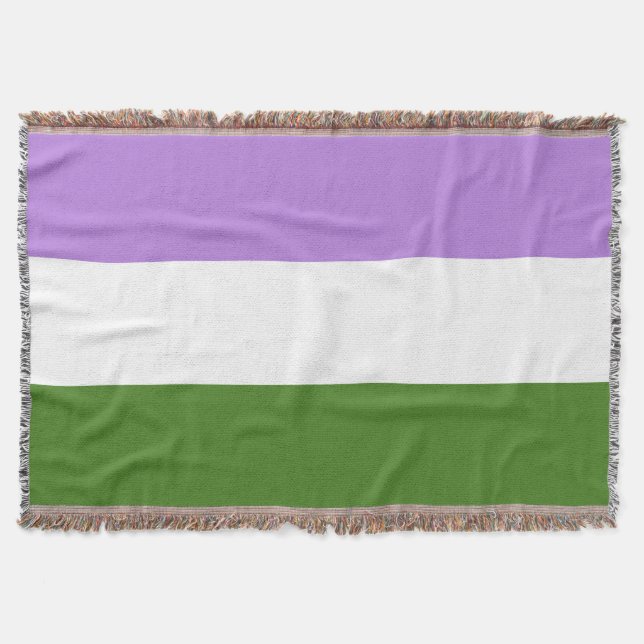 Manta Bandera de Orgullo Queer (Anverso)