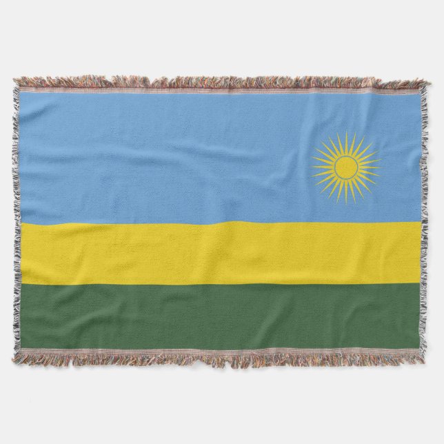Manta Bandera de Ruanda (Anverso)