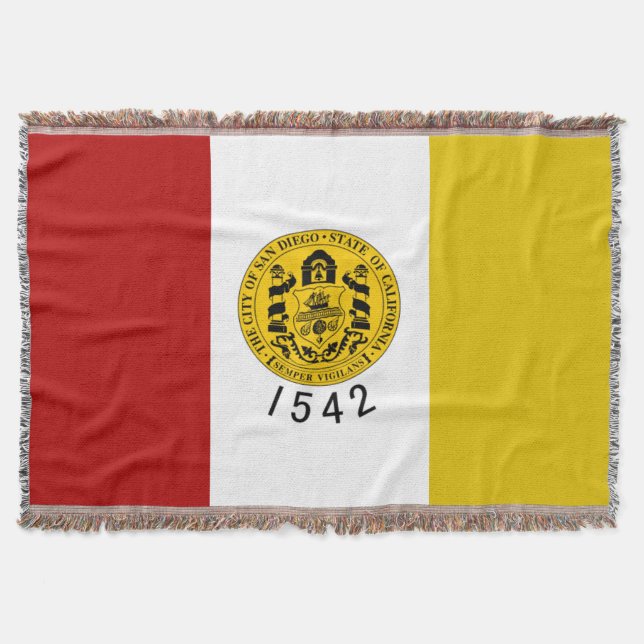 Manta Bandera de San Diego (Anverso)