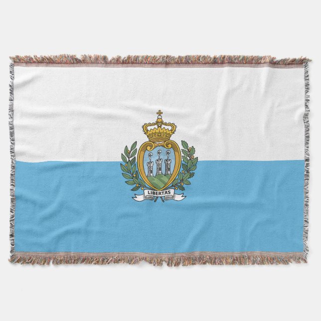 Manta Bandera de San Marino (Anverso)