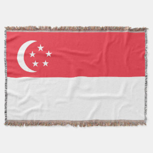 Manta Bandera de Singapur