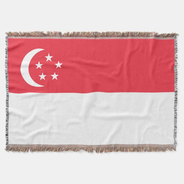 Manta Bandera de Singapur (Anverso)