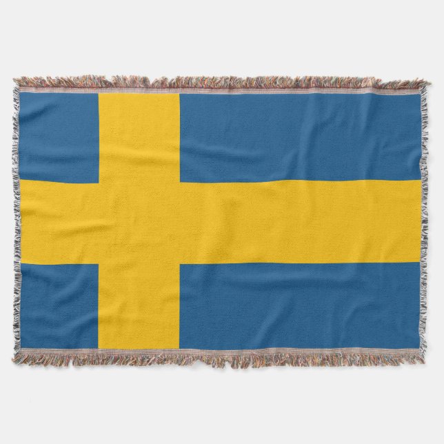Manta Bandera de Suecia (Anverso)
