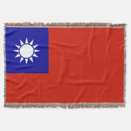 Manta Bandera de Taiwán