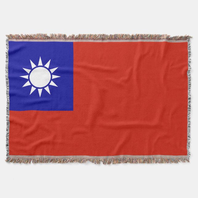 Manta Bandera de Taiwán (Anverso)