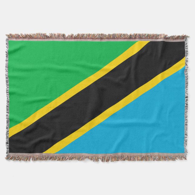 Manta Bandera de Tanzania (Anverso)