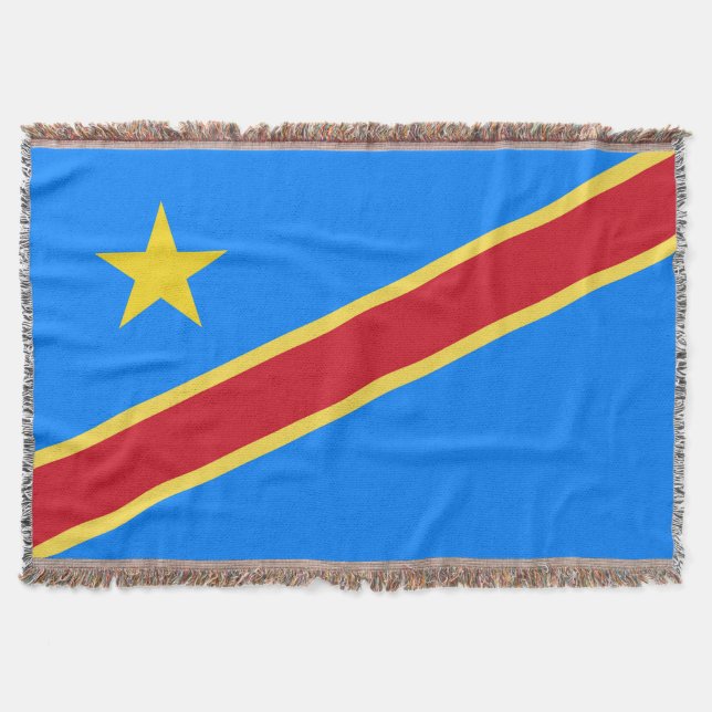 Manta Bandera del Congo (Anverso)