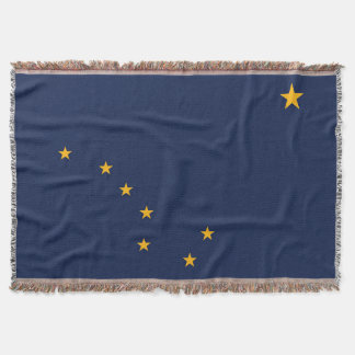 Manta Bandera del estado de Alaska Imprimir Patriótico