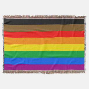 Manta Bandera del Orgullo Arcoíris de Filadelfia