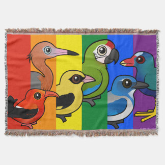 Manta Bandera del Orgullo Birdorable