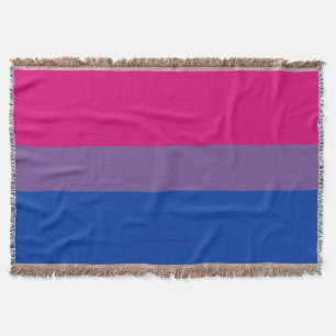 Manta Bandera del Orgullo Bisexual de SlipperyJoe lavand