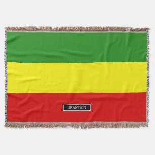 Manta Bandera del orgullo de Rastafarian