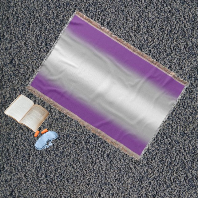 Manta Bandera del Orgullo Greysexual Gradiente - Bandera (Subido por el creador)