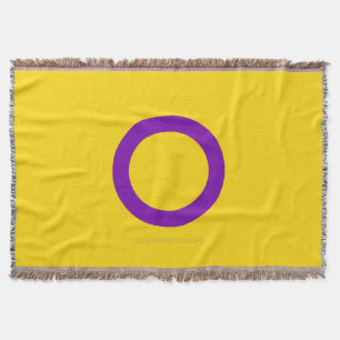Manta Bandera del orgullo intersexual de SlipperyJoe's f