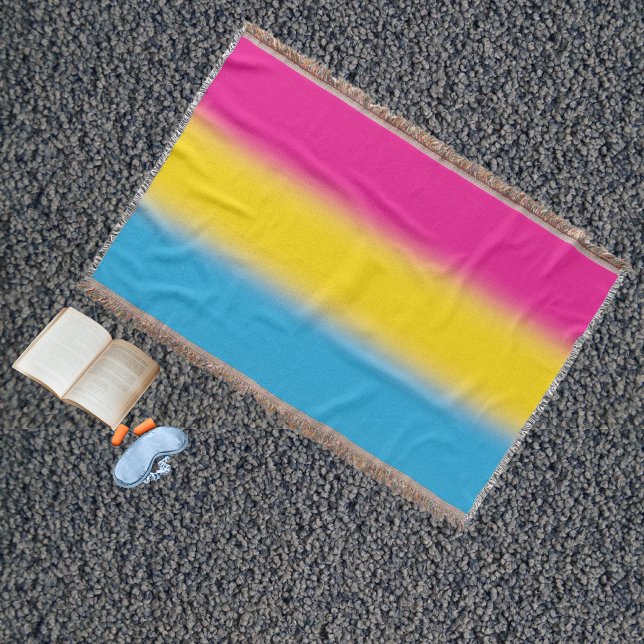 Manta Bandera del Orgullo Pansexual de Gradiente - Bande (Subido por el creador)