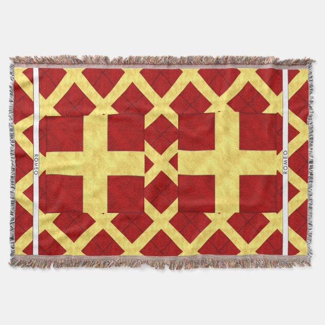 Manta Bandera marítima de señal náutica (Anverso)