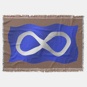 Manta Bandera Metis Blanket Primeras Naciones Lanzar Man