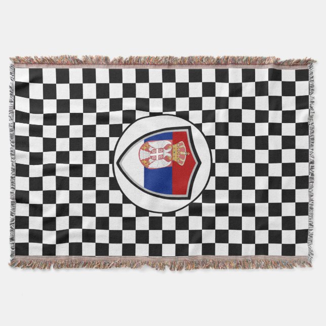 Manta Bandera serbia (Anverso)
