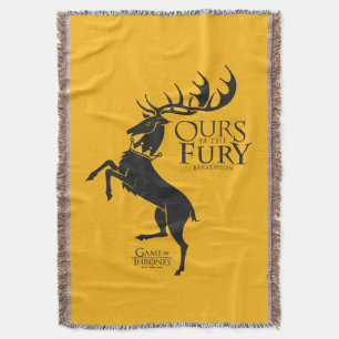 Manta Baratheon Sigil - la nuestra es la furia