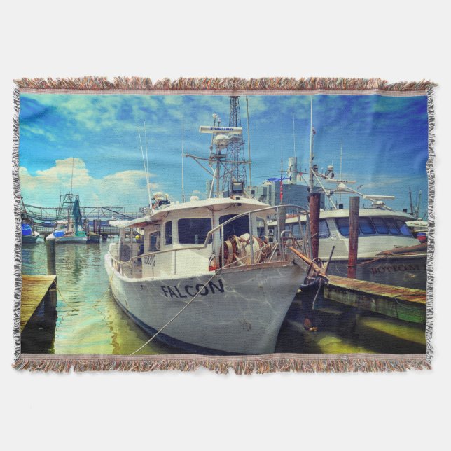 Manta Barco Camaronero (Anverso)