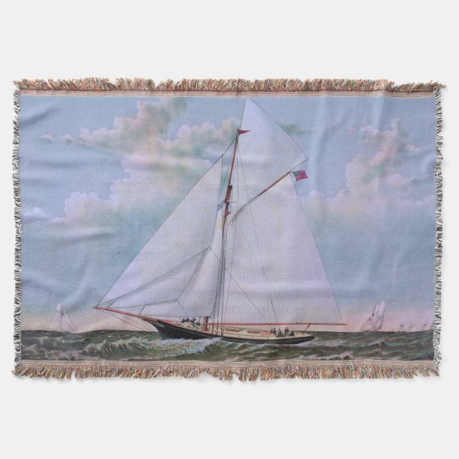 Manta Barco de vela antiguo (Anverso)