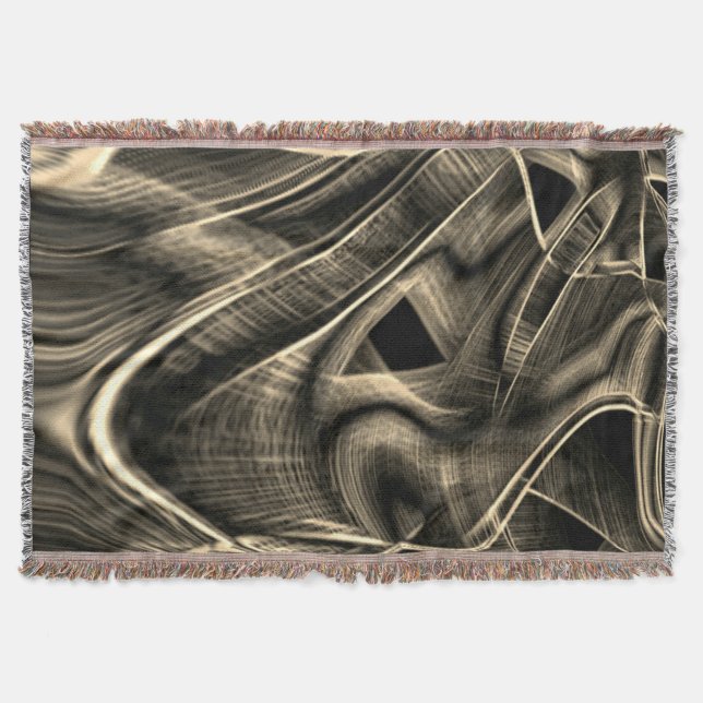 Manta Bastante torcido que parece pino quemado con ranur (Anverso)