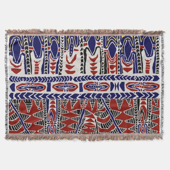 Manta Batik de Samoa de los Mares del Sur (Anverso)
